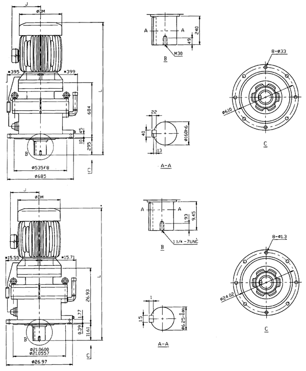 600ϵД[݆pٙCpʽγߴ(TDVM623/16TDVM623/18TVM624/16TVM624/18TVM625/17TVM625/19TDVM626/19TDVM627/19