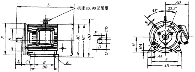 YEJϵ늴Ƅஐ늄әCγߴ磨H80225mm 